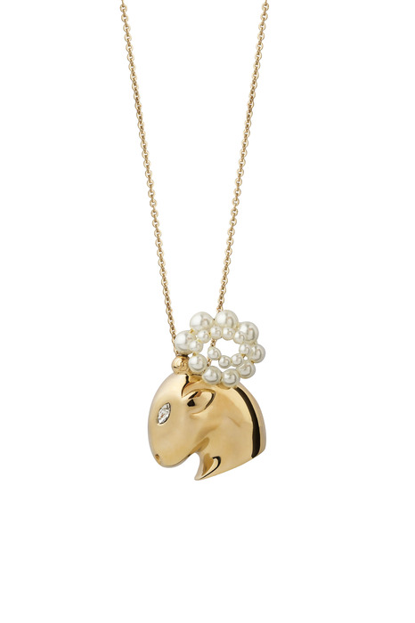 Tell Me Dior 牡羊座項鍊,NTD19,000。